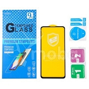 Защитное стекло "Премиум" для Samsung Galaxy A20/A30/A30s/A50/M30s (A205/A305/A307/A505/M307) Черное