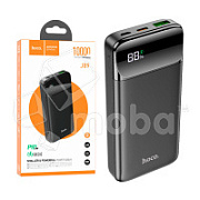 Внешний Аккумулятор (Power Bank) Hoco J89 10000 mAh (20W, QC3.0, PD, MicroUSB, Type-C) Черный